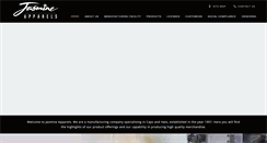 Desktop Screenshot of jasmineapparels.com